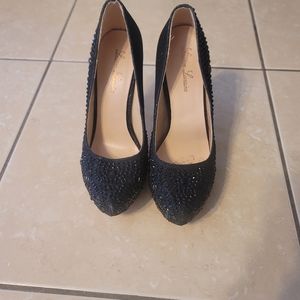Formal Shoe black sparkle